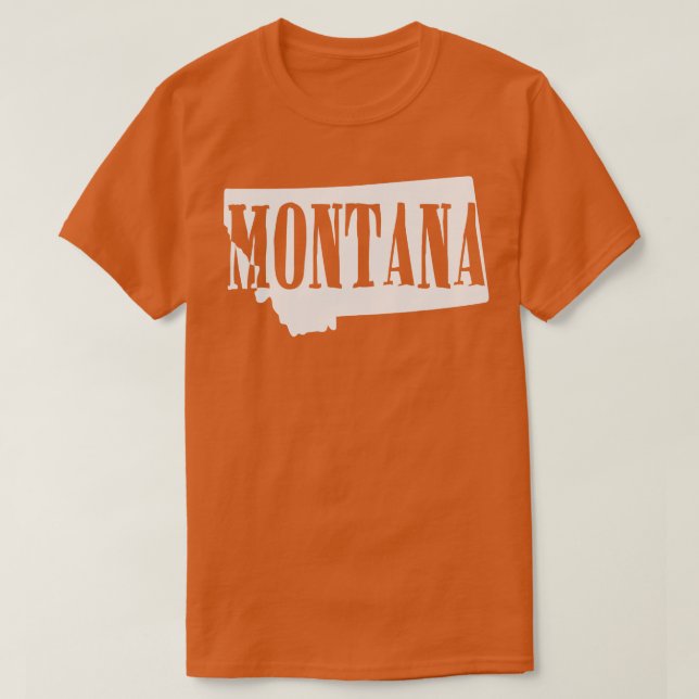 Camiseta Estado de Montana (Diseño del anverso)