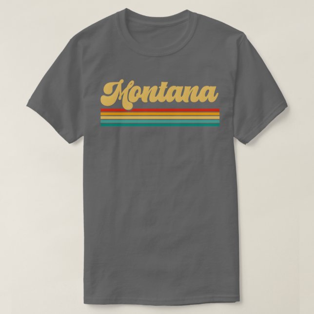 Camiseta Estado De Montana (Diseño del anverso)