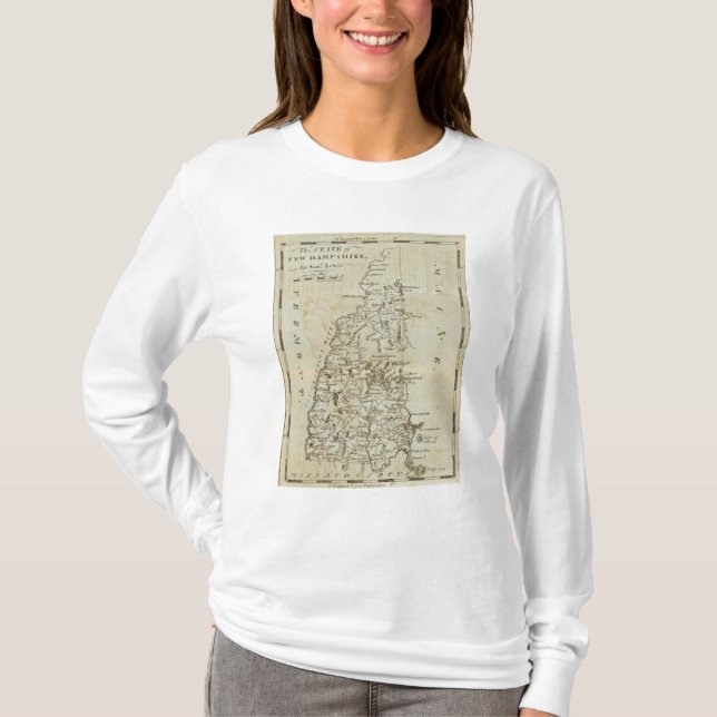 Camiseta Estado de New Hampshire (Anverso)