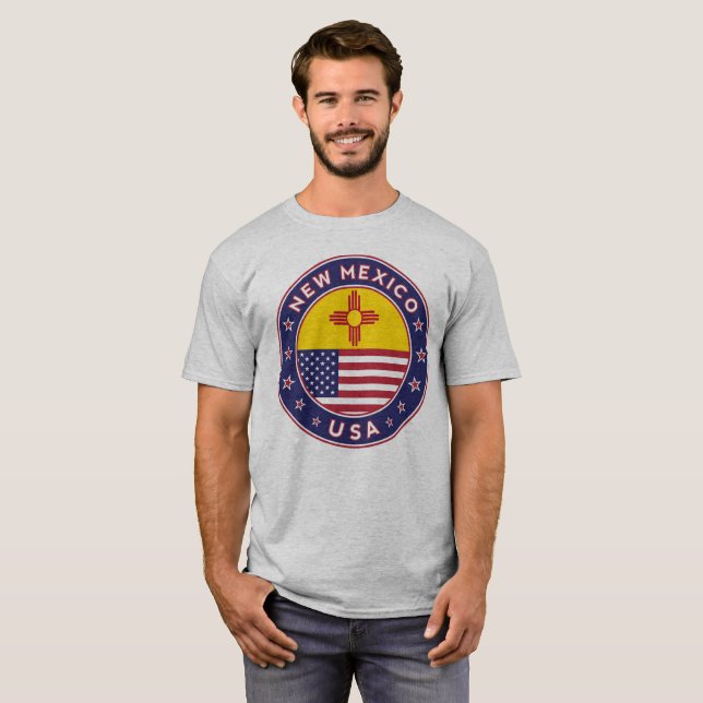 Camiseta Estado de Nuevo México (Anverso completo)