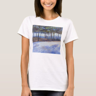 Camiseta Estado de Nuevo York congelado del lago