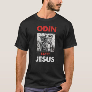 Camiseta Estado de Odin Jesús Viking Odhin Wotan Thor M