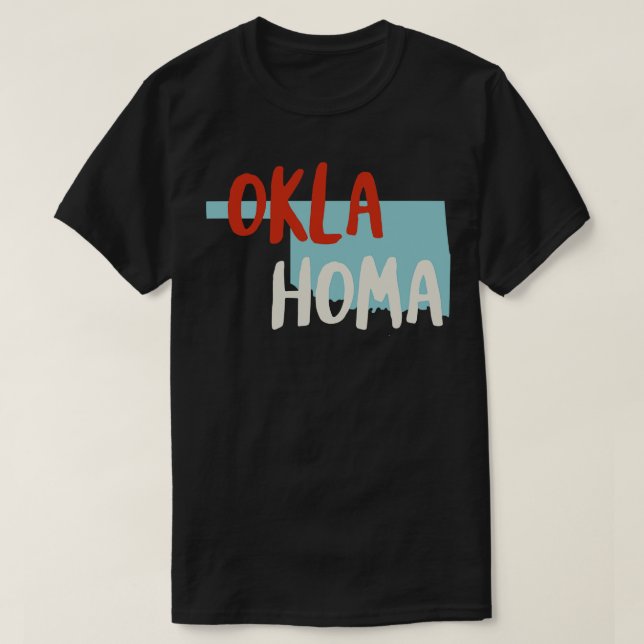 Camiseta Estado de Oklahoma (Diseño del anverso)