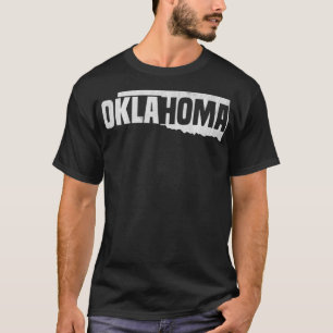 Camiseta Estado de Oklahoma Orgullo Retro Vintage