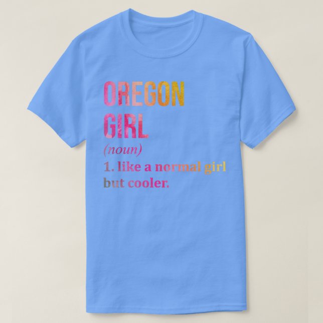 Camiseta Estado de Oregon (Diseño del anverso)