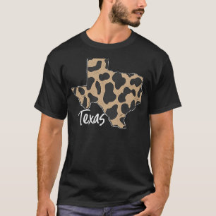 Camiseta Estado de origen de la impresión de leopardo en pr