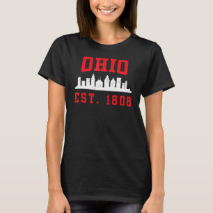 Camiseta Estado De Origen Ohio Est 1808