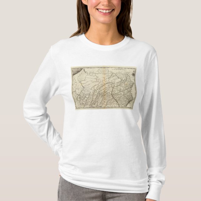 Camiseta Estado de Pennsylvania 2 (Anverso)