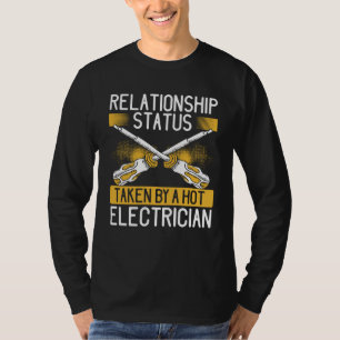 Camiseta Estado de relación de impresión posterior Tomado p