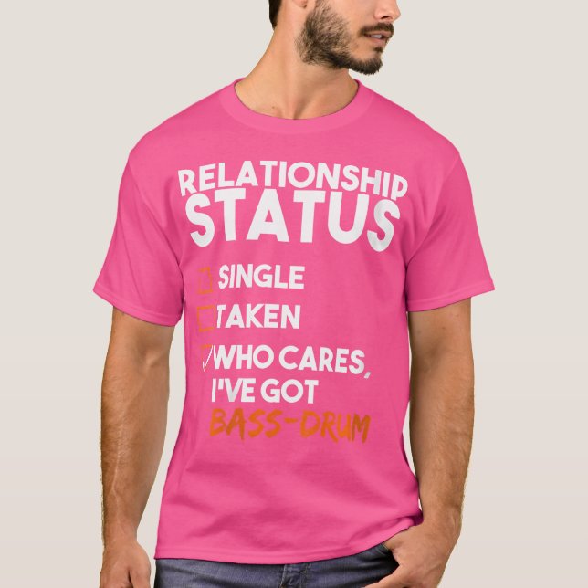 Camiseta Estado De Relación De Mujeres Tengo Funn De Bass-D (Anverso)