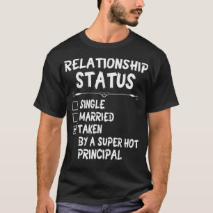 Camiseta Estado De Relación No Único Tomado Por Supercalien
