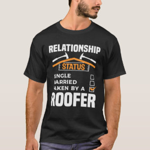 Camiseta Estado De Relación Único Casado Tomado Por Un Tech