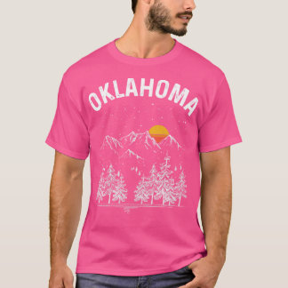 Camiseta Estado de Retro Oklahoma Vintage