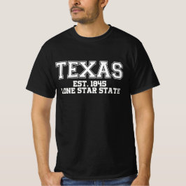 Camiseta Estado de Texas Lone