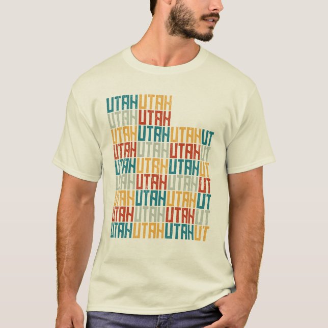 Camiseta Estado de Utah (Anverso)