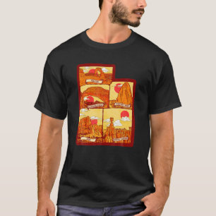 Camiseta Estado De Utah Cinco Parques Nacionales Arches Zio