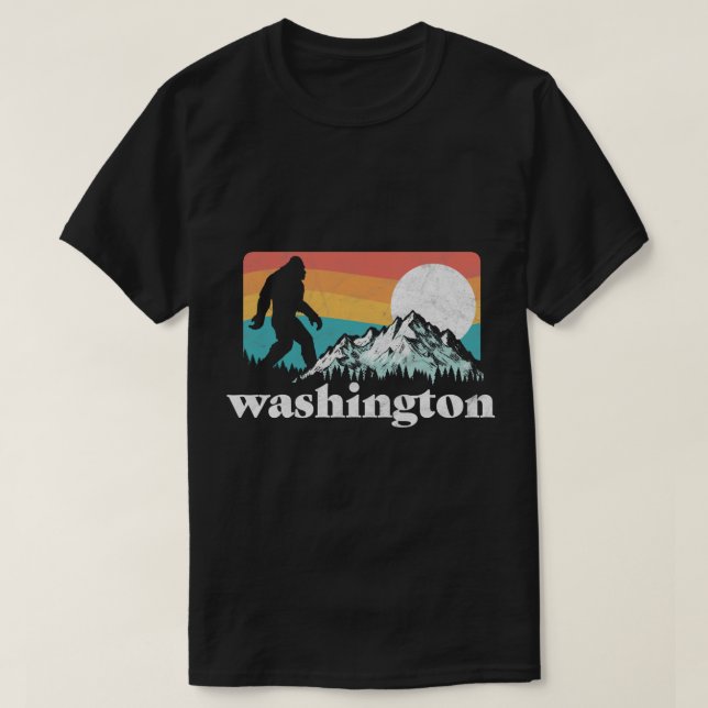 Camiseta Estado de Washington Pacífico (Diseño del anverso)