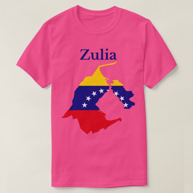 Camiseta Estado de Zulia Venezuela (Diseño del anverso)