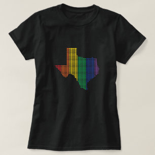 Camiseta Estado del arco iris de Tejas
