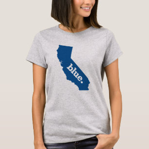 CAMISETA ESTADO DEL AZUL DE CALIFORNIA