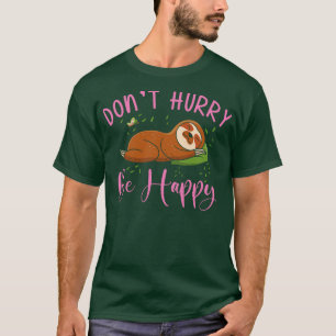 Camiseta Estado del Sloth de Trabajo de Office de Cute Slot