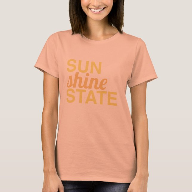 Camiseta ESTADO DEL SOL - soleado, estado de ánimo de la (Anverso)