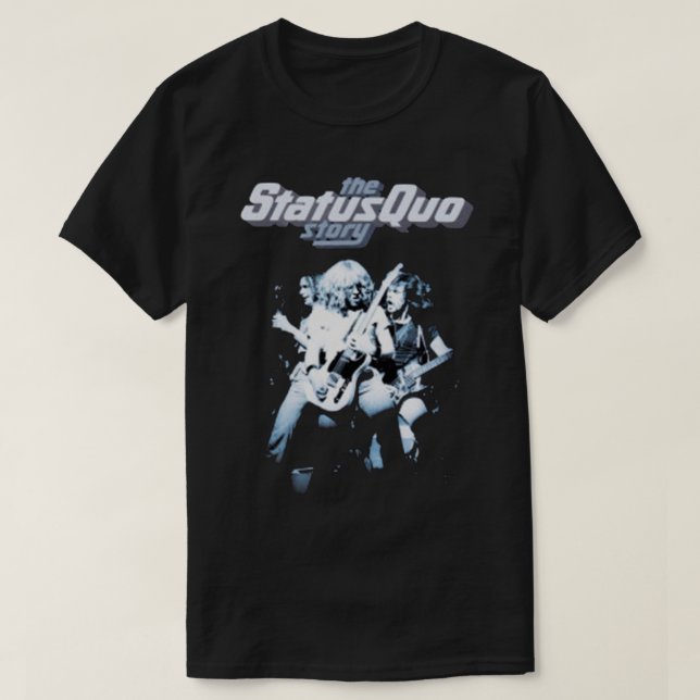 Camiseta estado del status quo del mejor vendedor status qu (Diseño del anverso)