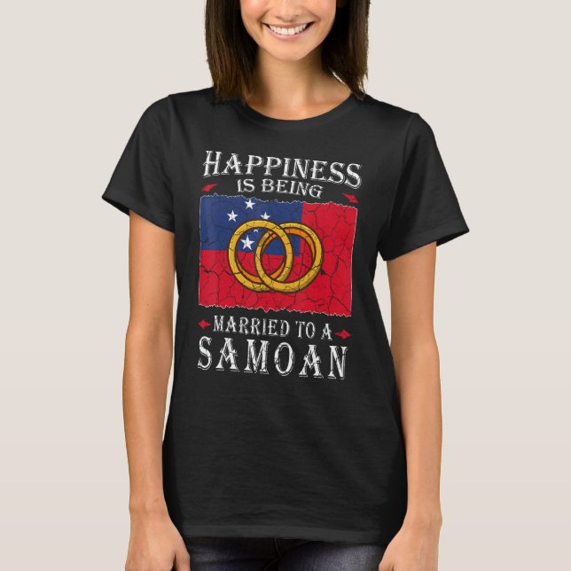 Camiseta Estado independiente Boda de Samoa Patrimonio (Anverso)