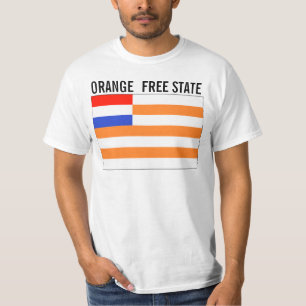 Camiseta Estado libre anaranjado