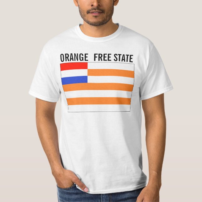 Camiseta Estado libre anaranjado (Anverso)