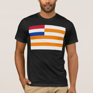Camiseta Estado libre anaranjado, bandera de Suráfrica