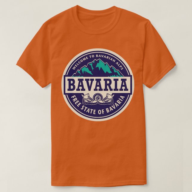 Camiseta Estado Libre de Baviera (Diseño del anverso)