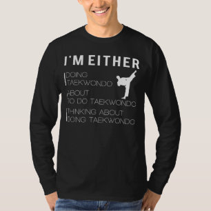 Camiseta Estado mental de Taekwondo: Graciosas Artes Marcia