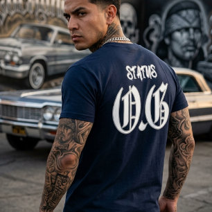 Camiseta Estado OG golpe de vuelta
