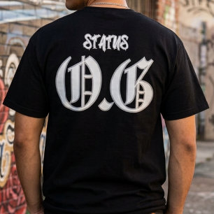 Camiseta Estado OG golpe de vuelta