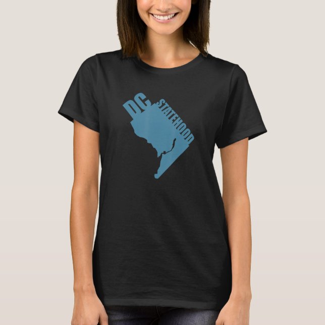 Camiseta Estado para Washington D.C. (Anverso)