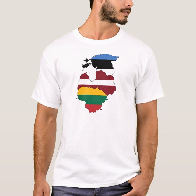 Camiseta Estados bálticos (Anverso)
