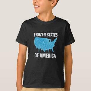 Camiseta Estados congelados de América