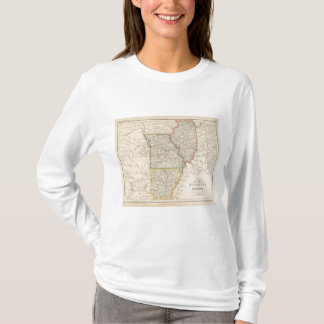 Camiseta Estados de Illinois, de Missouri, y de Arkansas