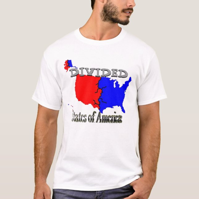 Camiseta Estados divididos de América (Anverso)