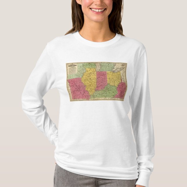 Camiseta Estados Occidentales, los E.E.U.U. (Anverso)