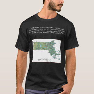 Camiseta Estados, provincias y territorios - Massachusetts