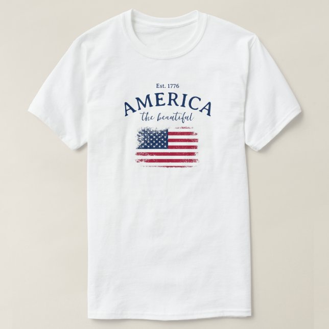 Camiseta - Estados Unidos (Diseño del anverso)