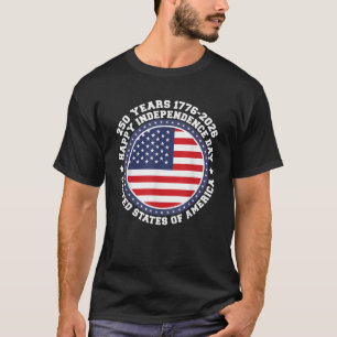 Camiseta Estados Unidos 250 Aniversario 2026 Desde 1776 Est
