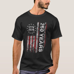 Camiseta Estados Unidos 250 cumpleaños bandera de Estados U