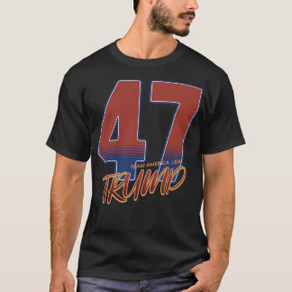 Camiseta Estados Unidos 47 Trump-Team
