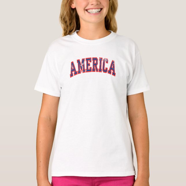 Camiseta Estados Unidos 4 De Julio (Anverso)