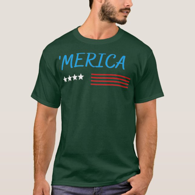 Camiseta Estados Unidos 4 de julio (Anverso)