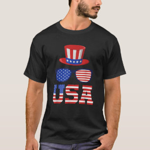 Camiseta Estados Unidos 4 de julio Bandera Americana EEUU