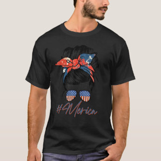 Camiseta Estados Unidos 4 De Julio De 2014 Bordeada
